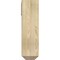 Ekena Millwork Westlake Craftsman Rough Sawn Bracket w/ Offset Brace, Douglas Fir, 8"W x 28"D x 28"H BKT0806X28X28WTL04RDF - alternate 2